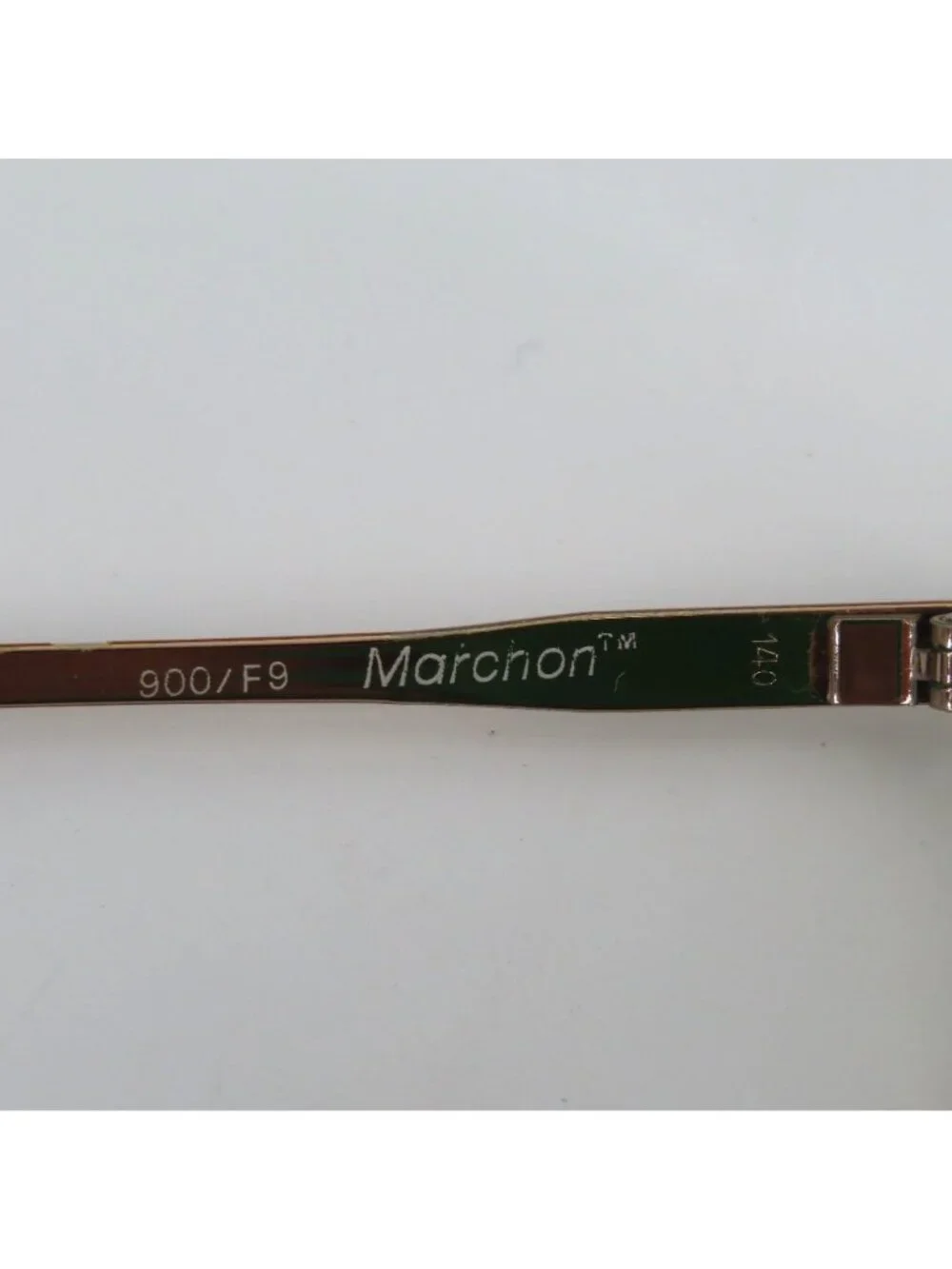 VTG Marcolin Marchon 900-F9 Gold Silver Metal Eyeglasses Glasses Frames Italy